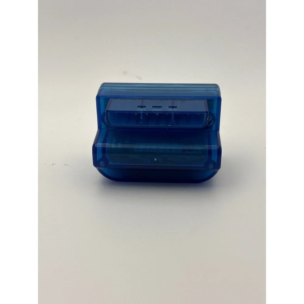 Sony PlayStation 2 Controller Adapter Translucent Blue Memory Card Accessory